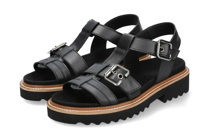 'Valny' women's sandal - black