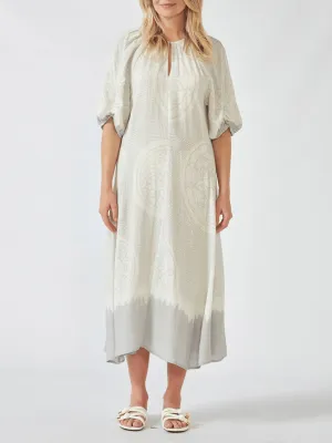 Verge Coya Print Dress Pumice 9521