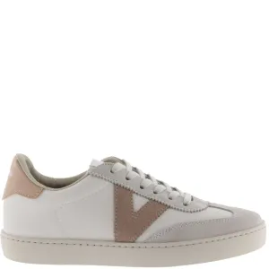 Victoria Berlin Off White Sneakers - Tan