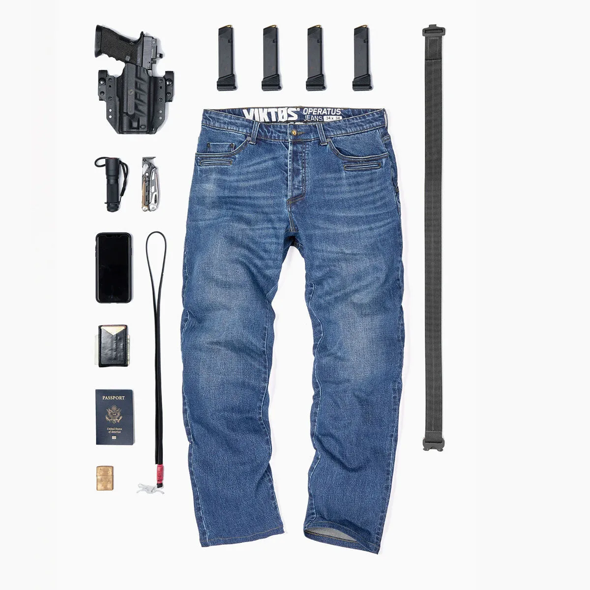 VIKTOS Operatus XP Tactical Denim Jean Blue