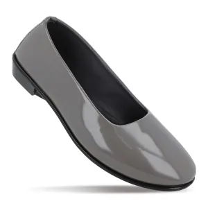 Walkaroo Womens Textured Belly Shoes - WC4985 Grey