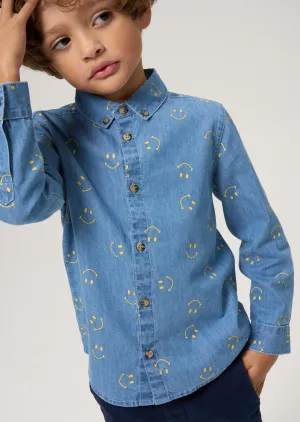 Walker Smile Print Shirt