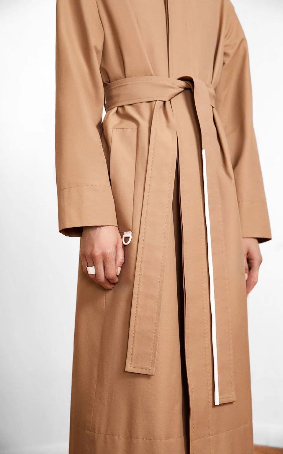 WATER RESISTANT SUSTAINABLE CAR COAT
