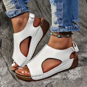 Wendy - Casual leather orthopedic sandals