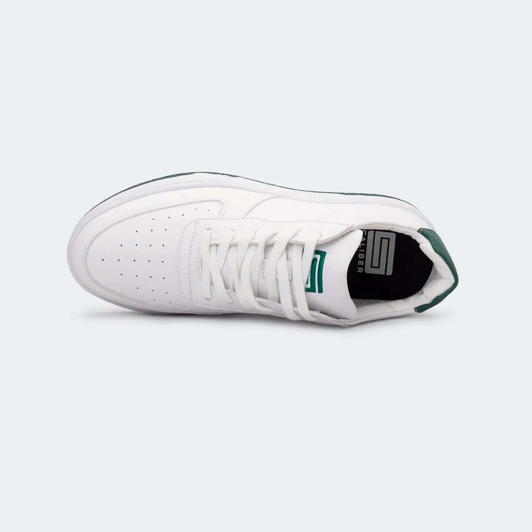 WHITE/GRN Casual Sneakers for Women (BLAKE 695W)