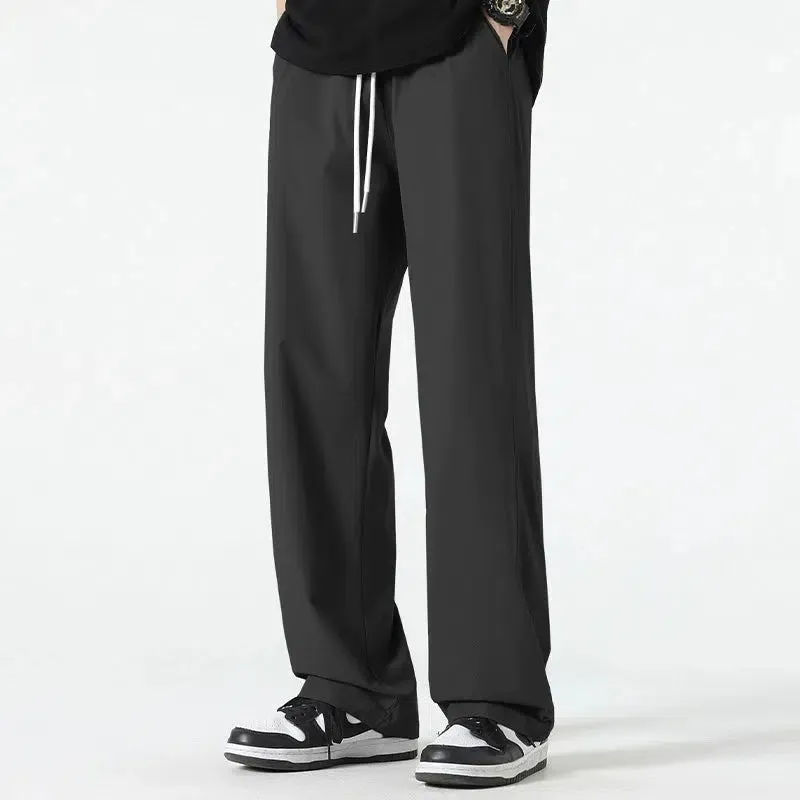 Wide-Leg Casual Pants