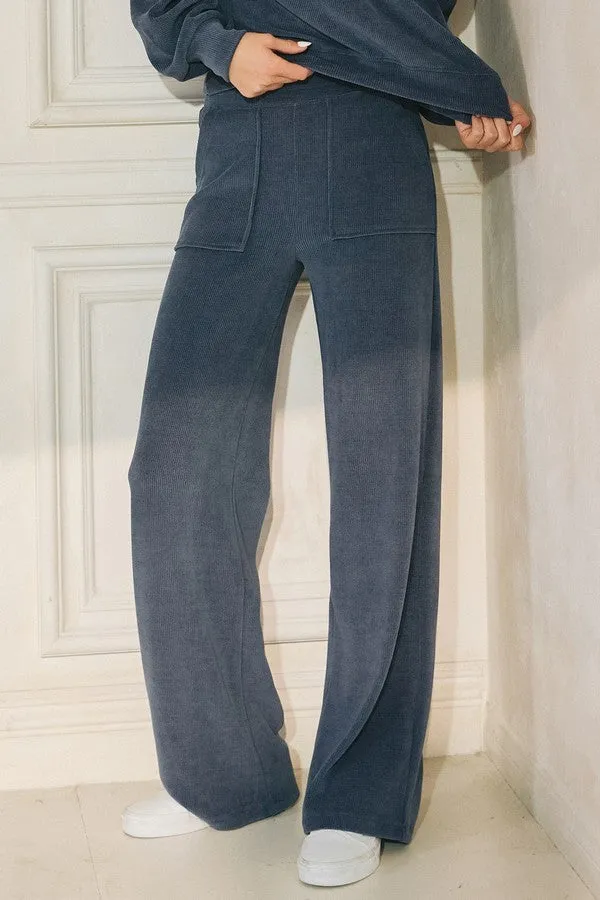 Wide Leg Corduroy Pants