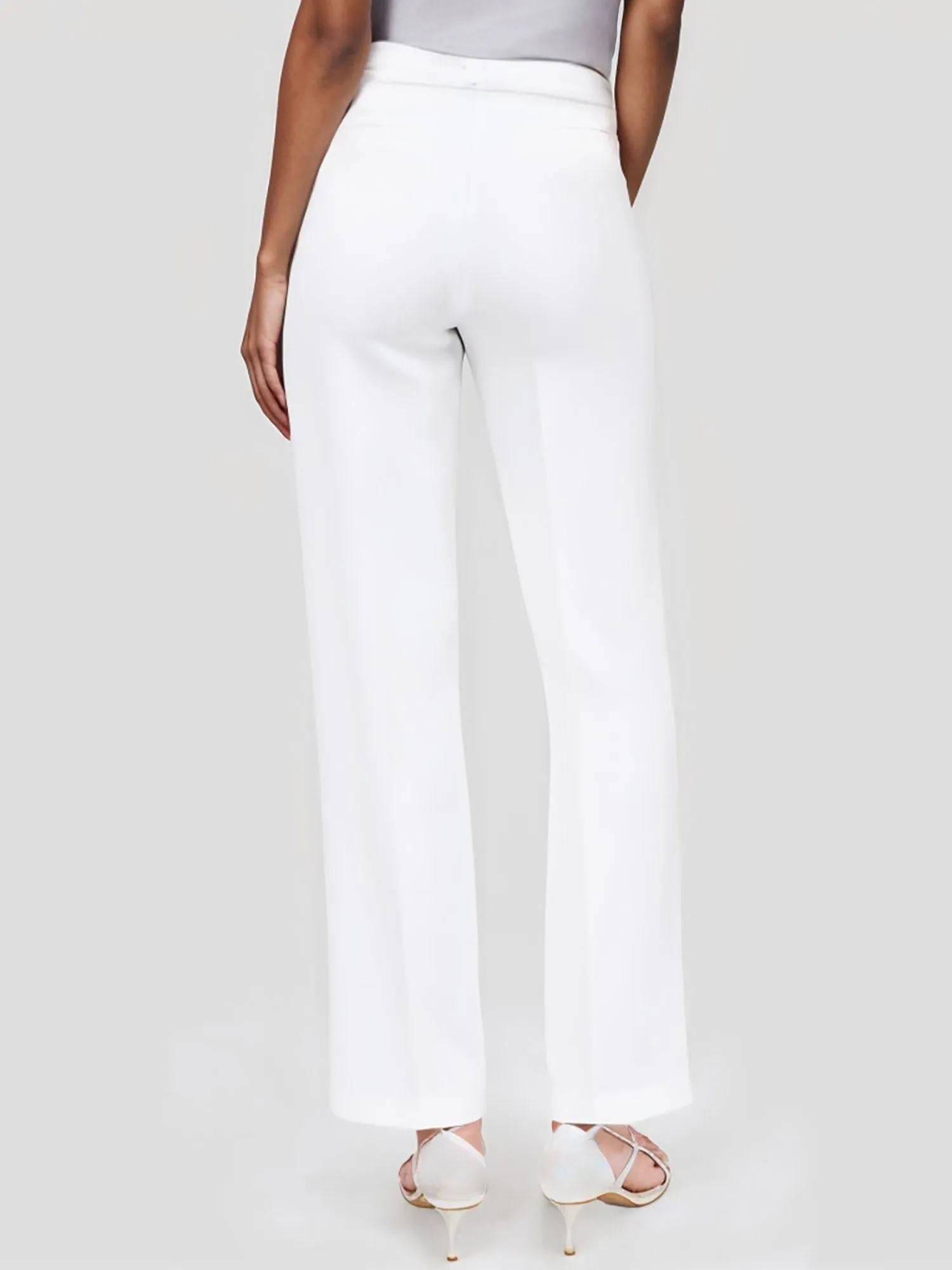 Wide Leg Pleated Pants