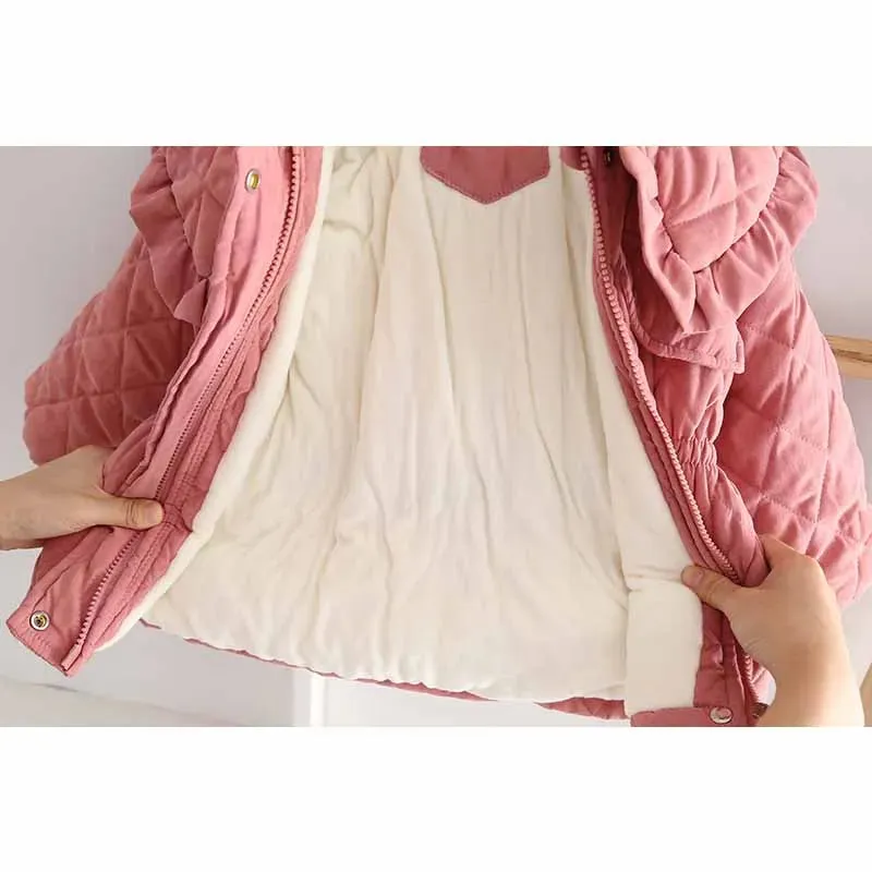 Winter Baby Girls Solid Down Coat