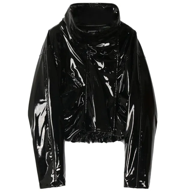 Women Long Sleeve Short OversizedJacket