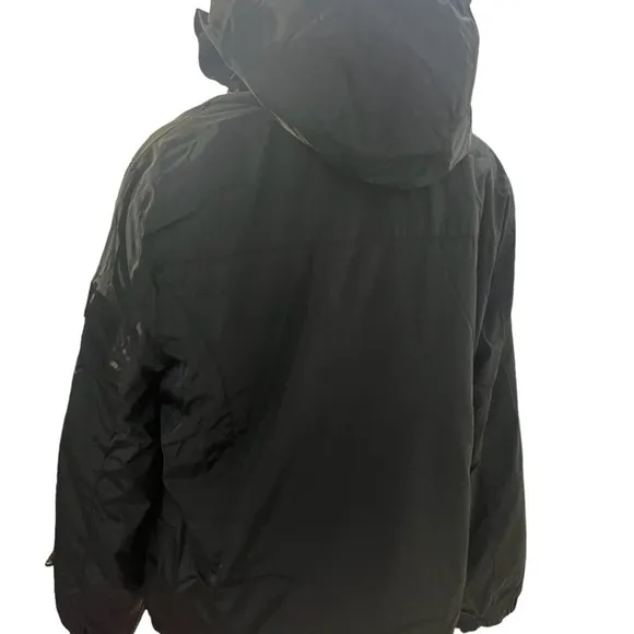 WOMEN’S REEBOK, LARGE, BLACK, OUTERWEAR COAT