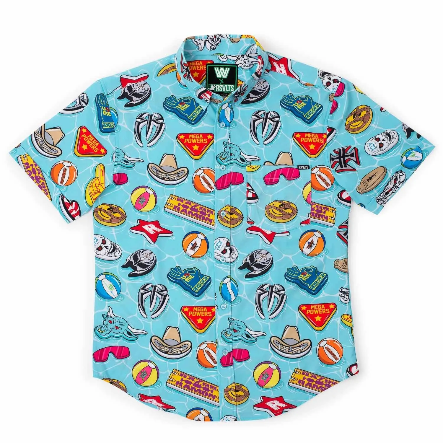 WWE Pool Party – KUNUFLEX Short Sleeve Shirt