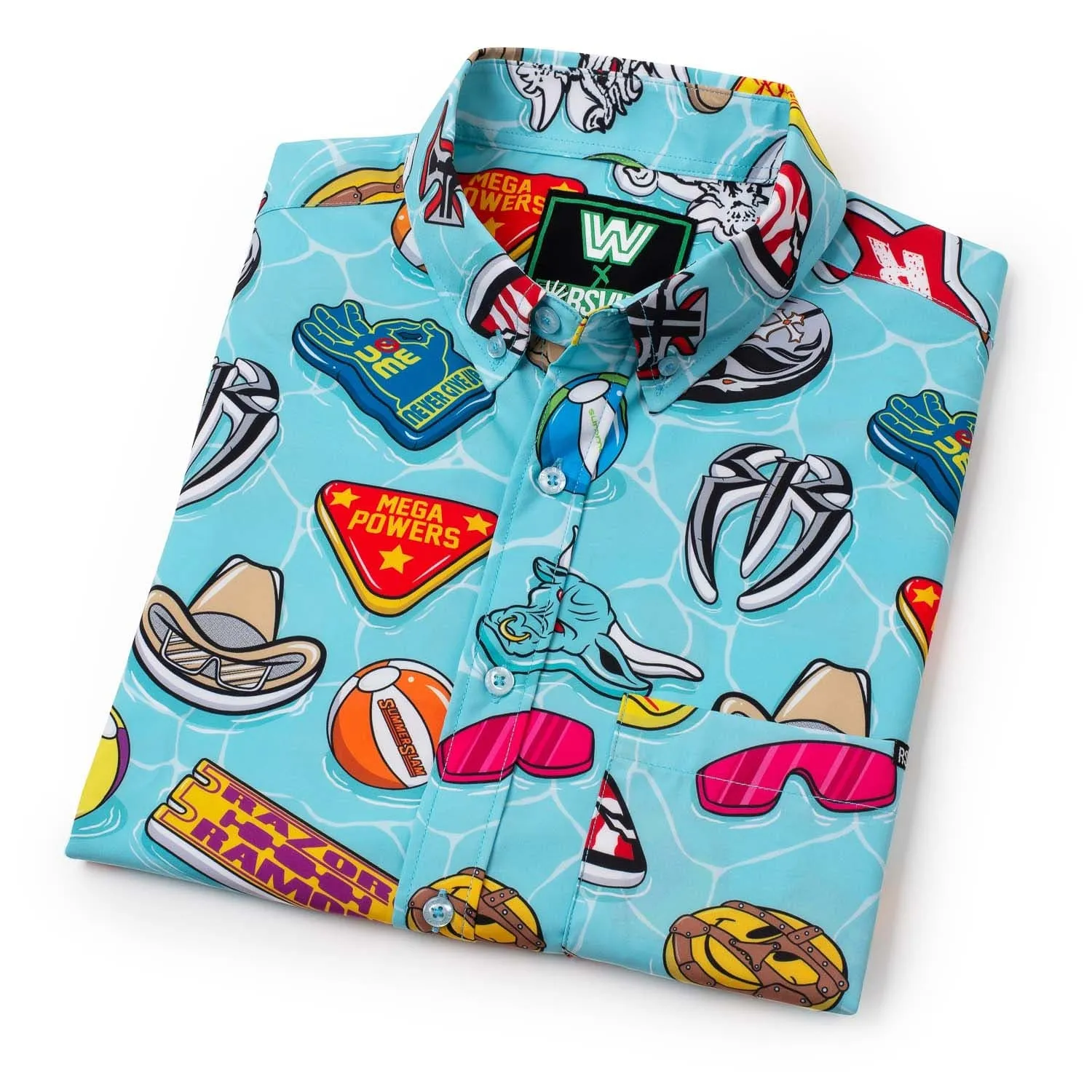 WWE Pool Party – KUNUFLEX Short Sleeve Shirt