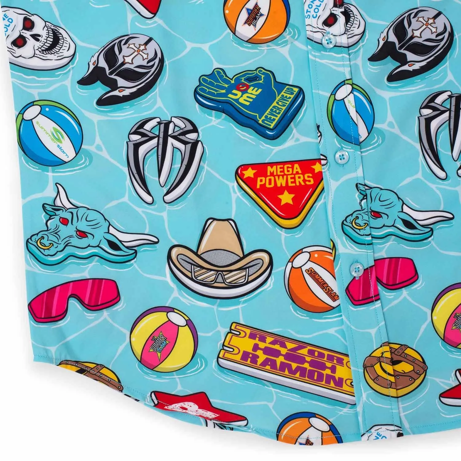 WWE Pool Party – KUNUFLEX Short Sleeve Shirt