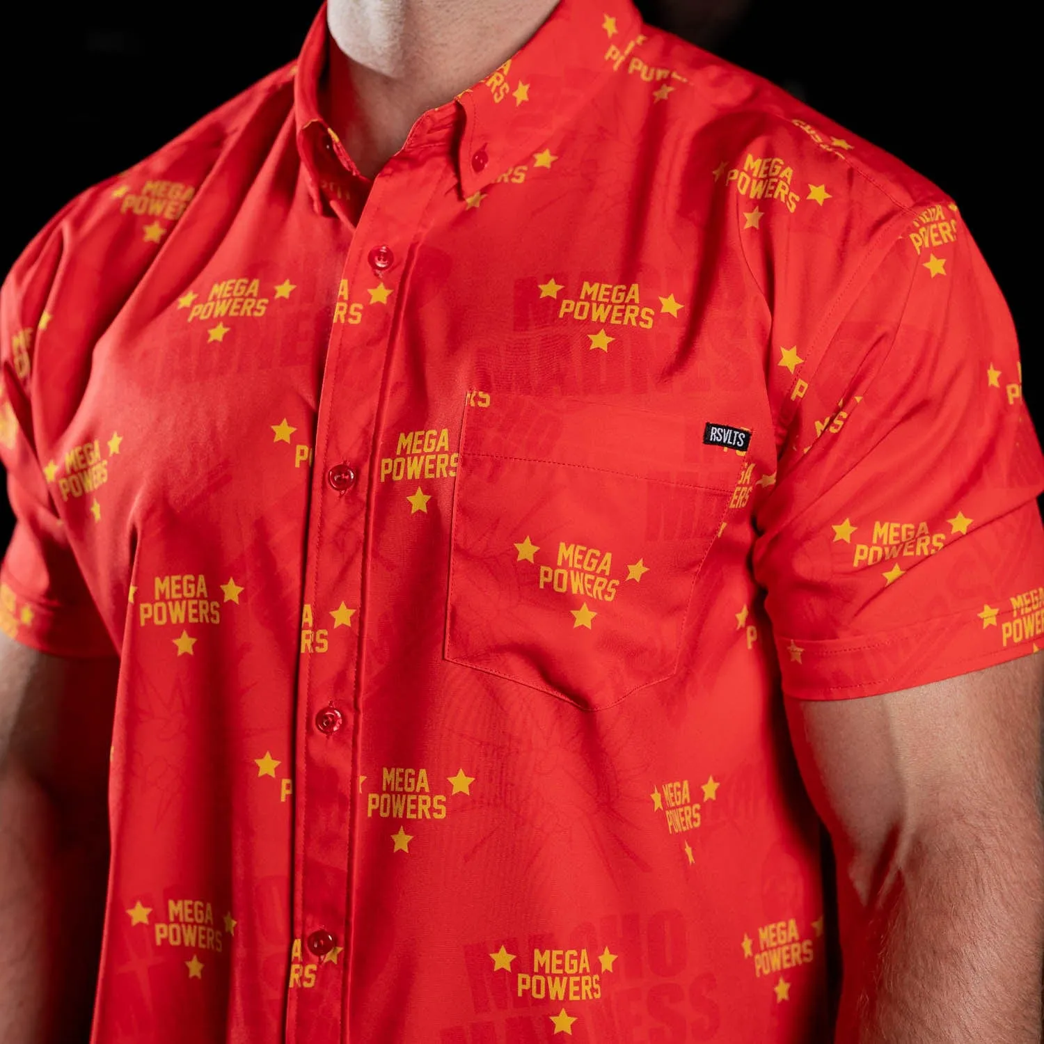 WWE "Mega Powers" – KUNUFLEX Short Sleeve Shirt