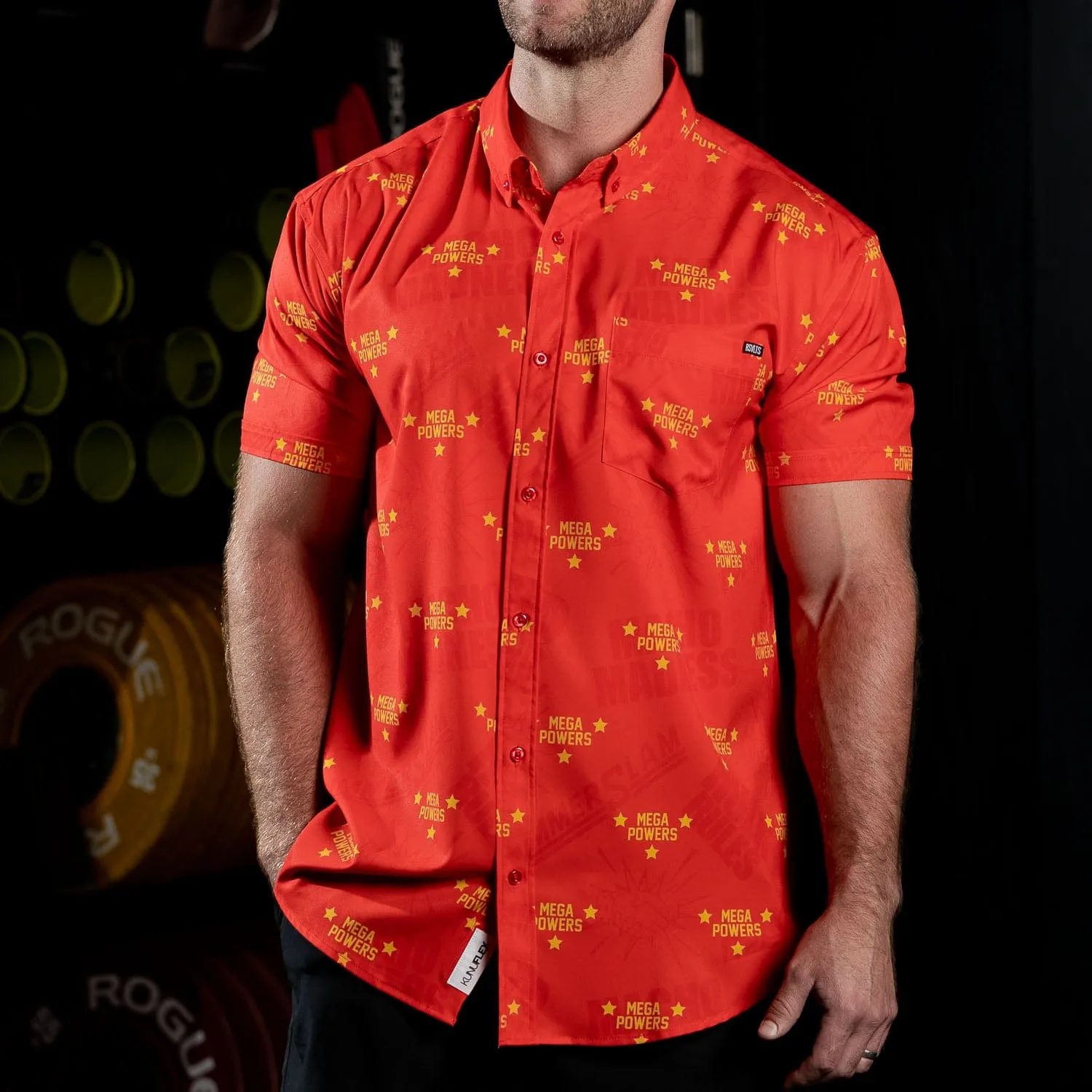 WWE "Mega Powers" – KUNUFLEX Short Sleeve Shirt